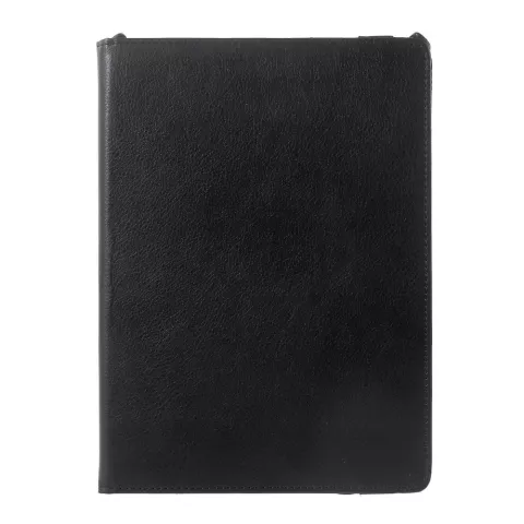 Zwarte iPad 2017 2018 case draaibaar cover standaard leder