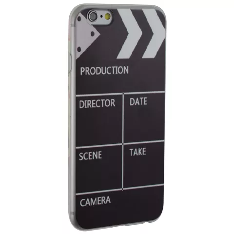 Filmklapper hoesje iPhone 6 en 6s case