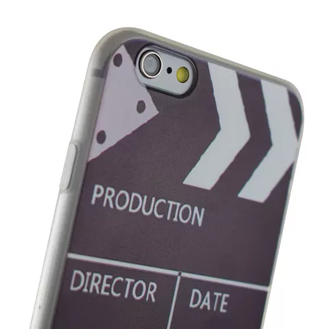 Filmklapper hoesje iPhone 6 en 6s case