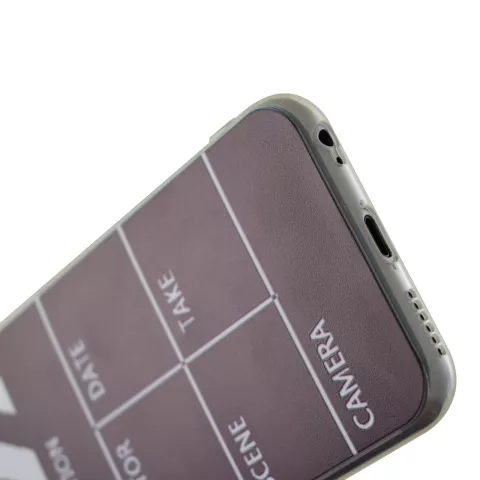 Filmklapper hoesje iPhone 6 en 6s case