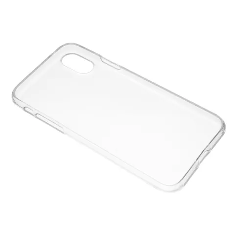 Doorzichtig TPU iPhone X XS hoesje case cover