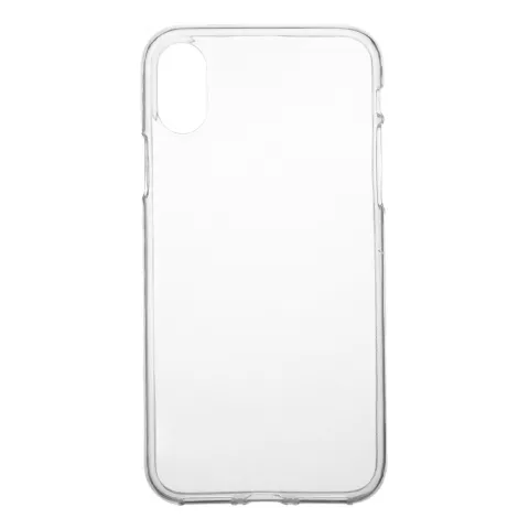 Doorzichtig TPU iPhone X XS hoesje case cover