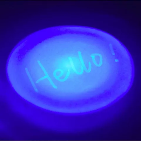 Onzichtbare inkt pen met UV lampje voor geheime tekst - Secret - Onzichtbaar