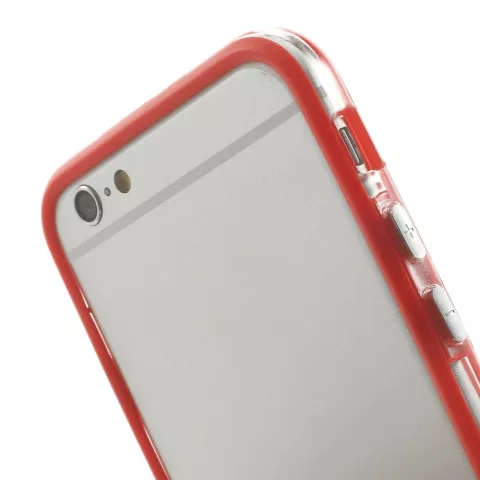 Rood bumper hoesje iPhone 6 6s case