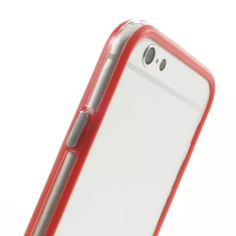 Rood bumper hoesje iPhone 6 6s case