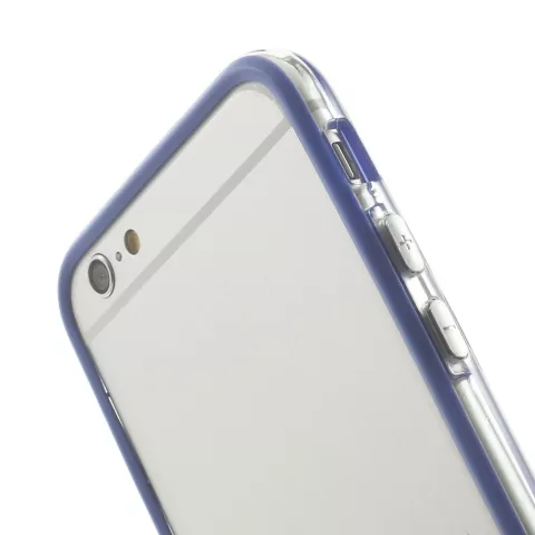 Blauw bumper hoesje iPhone 6 6s case