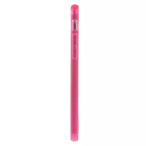 Roze transparante bumper hoesje geschikt voor iPhone 6 6s bescherming case
