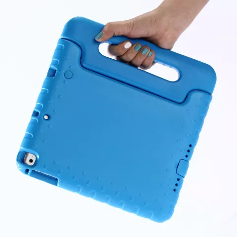 EVA Kindvriendelijke schokabsorberende iPad 2017 2018 iPad Air 2 case - Blauw valbestendig