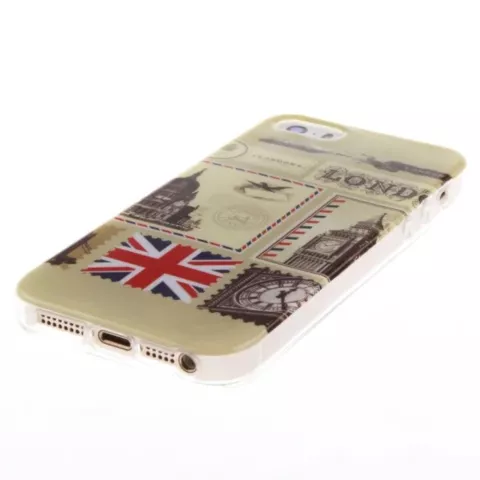 London British Engeland TPU iPhone 5 5s SE 2016 hoesje case