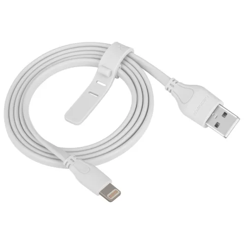 MOMAX MFi Lightning Cable 1 meter - Witte oplaadkabel