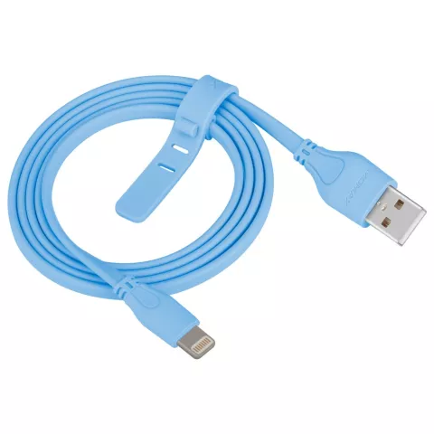 MOMAX MFi Lightning Cable 1 meter - Blauwe oplaadkabel