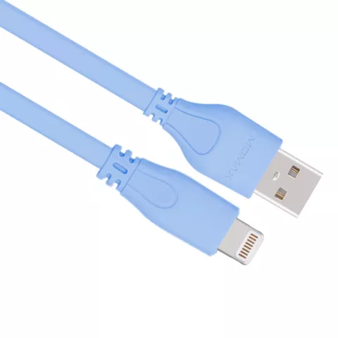 MOMAX MFi Lightning Cable 1 meter - Blauwe oplaadkabel