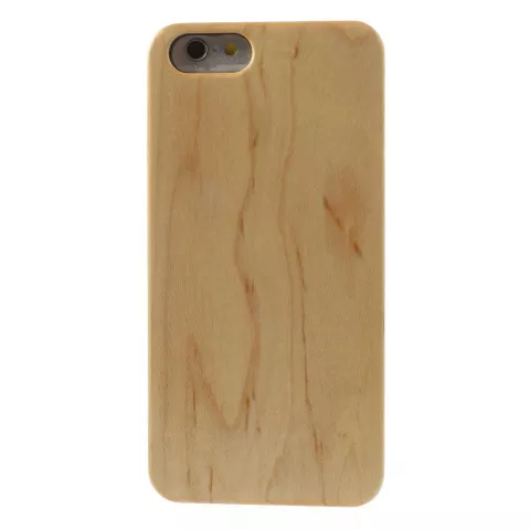Kersenhouten hardcase iPhone 6 6s cover hoesje echt hout