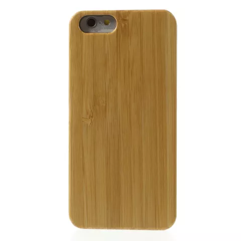 Bamboe houten hardcase iPhone 6 6s cover hoesje echt hout