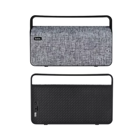 Hoco BS10 Bluetooth Speaker Fabric Grey - Draadoze luidspreker grijs