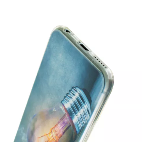 Gloeilamp iPhone 6 6s TPU case cover - Industrieel Lightbulb hoesje