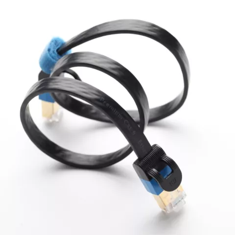 Xiaomi Ethernet netwerkkabel CAT6 - 0.5 meter Plat Zwart