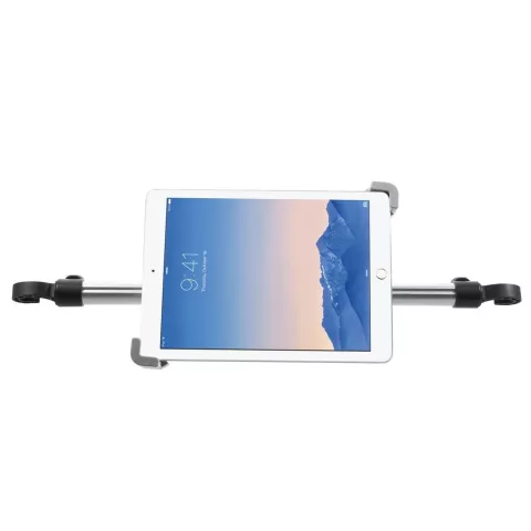Universele iPad tablethouder voor in de auto hoofdsteunklem - 360 graden draaibaar Aluminium