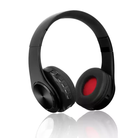 BTH-818 Over-ear draadloze bluetooth Stereo Koptelefoon Headset - Microfoon Zwart