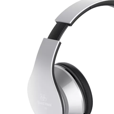 i60 Over-ear draadgebonden Stereo Koptelefoon - Microfoon Metallic Zilver