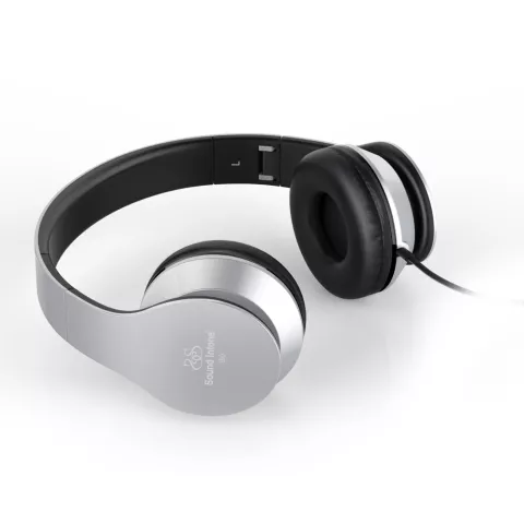 i60 Over-ear draadgebonden Stereo Koptelefoon - Microfoon Metallic Zilver