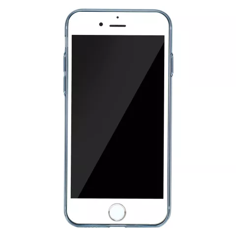 Baseus Simple Series doorzichtig iPhone 7 8 SE 2020 SE 2022 hoesje - Blauw