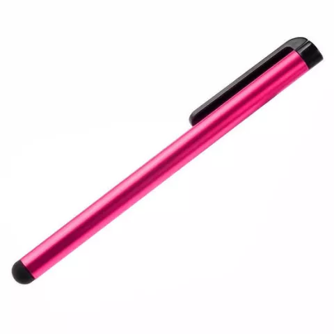 Stylus pen voor iPhone iPod iPad pennetje Galaxy styluspen - Roze
