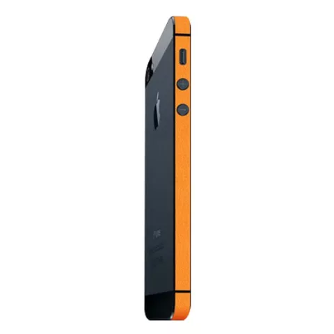 Bumper sticker iPhone 5 5s SE 2016 Decor Color Edge Skin - Oranje