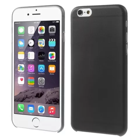 Ultra dunne, stevige 0.3 mm dikke iPhone 6 6s hoesjes - Zwart
