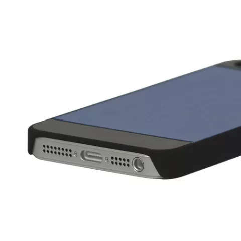Aluminium hoesje iPhone 5 5s SE 2016 cover hardcase - Blauw