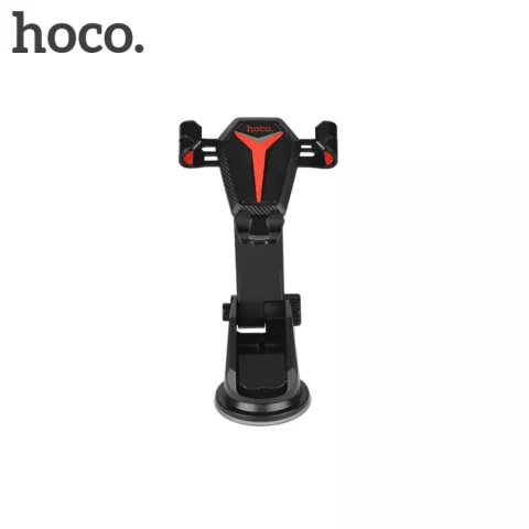Hoco CA26 Kingcrab Universele telefoonhouder zuignap - Zwart Auto