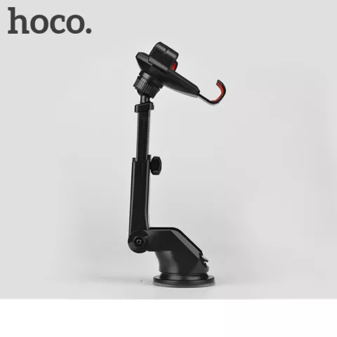 Hoco CA26 Kingcrab Universele telefoonhouder zuignap - Zwart Auto