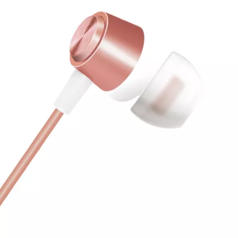 Joyroom Rose in-ear comfortabel headphones geluidsreducering Joyroom - Roze