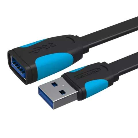 Vention A13 USB 3.0 Male naar Female verlengkabel dataoverdrachtskabel synchroniseer - Lengte 2m