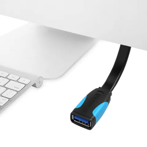 Vention A13 USB 3.0 Male naar Female verlengkabel dataoverdrachtskabel synchroniseer - Lengte 2m