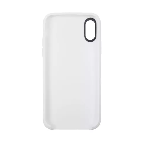 TPU case flexibel hoesje iPhone X XS - Wit