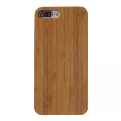 Bamboe hoesje houten case iPhone 7 Plus 8 Plus - Echt hout