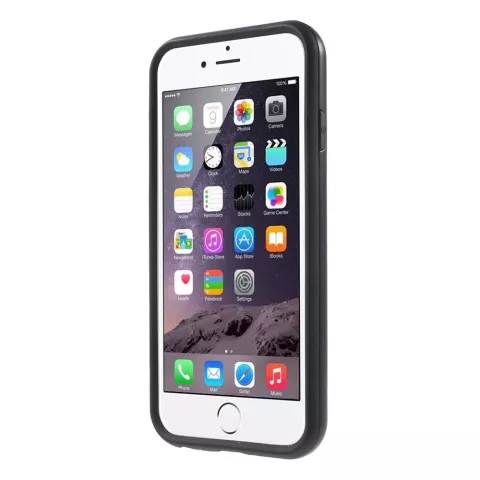 Shockproof TPU hoesje case cover iPhone 6 6s - Zeer stevig - Zwart