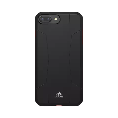 Adidas Solo Case iPhone 6 Plus 6s Plus 7 Plus 8 Plus - Zwart Rood