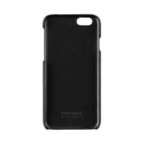 Diesel Cover ribbel hoesje iPhone 6 6s - Zwart