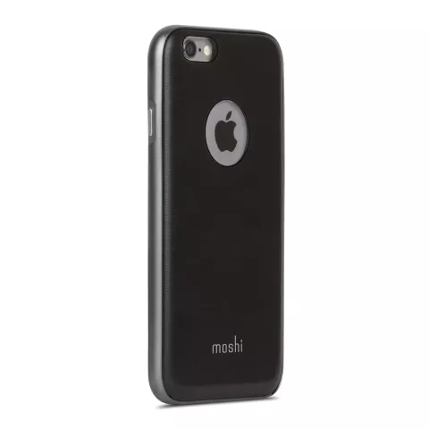 Moshi iGlaze Napa iPhone 6 6s - Zwart leer