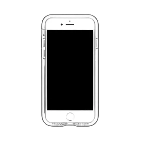 Xqisit Phantom Xplore Case iPhone 7 8 SE 2020 SE 2022 hoesje - Transparant Antraciet