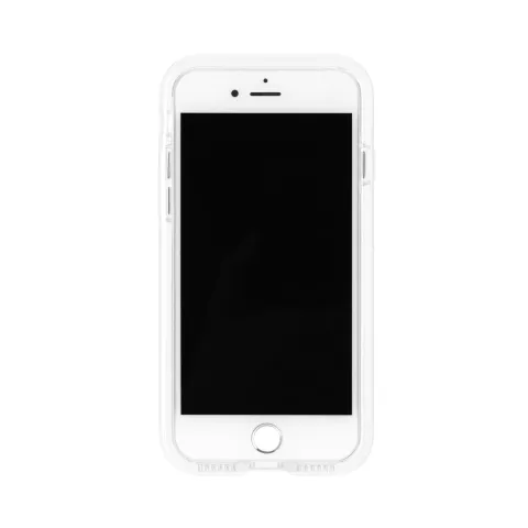Xqisit Phantom Xplore Case iPhone 7 8 SE 2020 SE 2022 hoesje - Transparant Wit