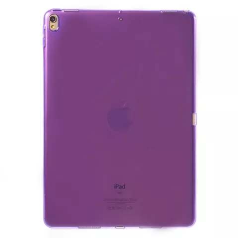 Doorzichtige iPad Air 3 (2019) &amp; iPad Pro 10.5 inch TPU case - Paars