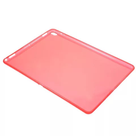 Doorzichtige iPad Air 3 (2019) &amp; iPad Pro 10.5 inch TPU case - Rood