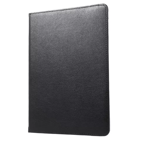 Lederen iPad Air 3 (2019) &amp; iPad Pro 10.5 inch draaibaar cover case - Zwart Standaard