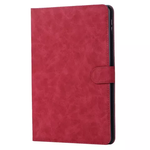 Lederen iPad Air 3 (2019) &amp; iPad Pro 10.5 inch case cover magnetisch - Rood
