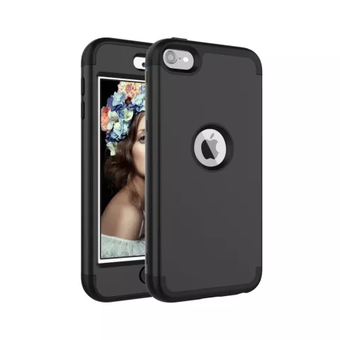 Armor Case iPod Touch 5 6 7 - Zwart hoesje - Extra Bescherming