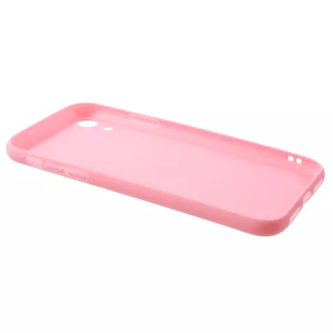 Matte TPU Case Flexibel iPhone XR - Roze