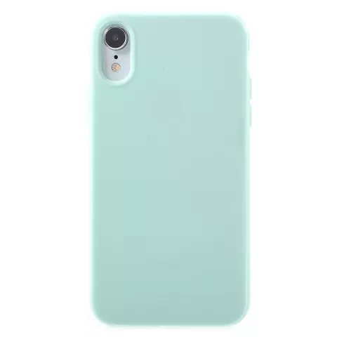 Flexibel hoesje TPU iPhone XR Case - Glanzend Groen